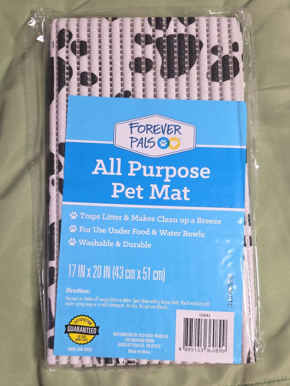 Forever Pals Paw-Print All Purpose Pet Mat